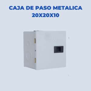 CAJA DE PASO METALICA 20X20(No75) (1)