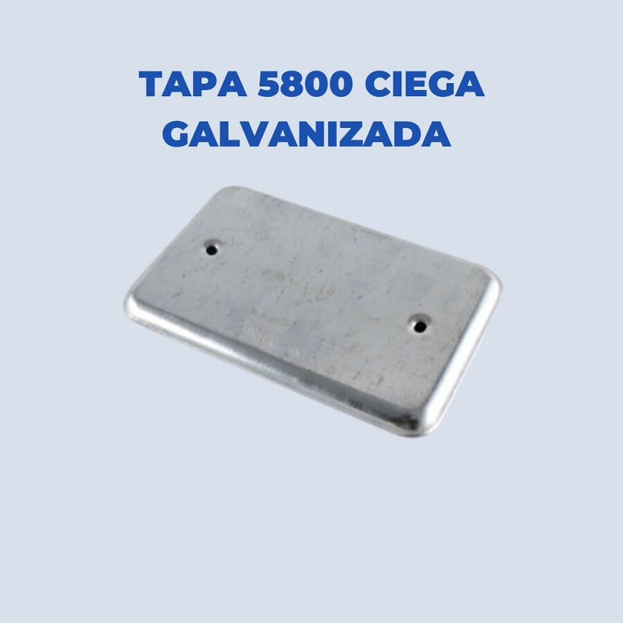 Tapa- Caja 5800 C24 .2X4 X 3 Und PROELECTRICOS