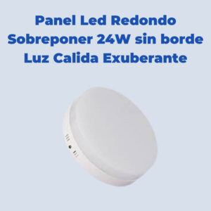 panel-led-redondo-sobreponer-sin-borde-24-watios-luz-calida-disuctronicos