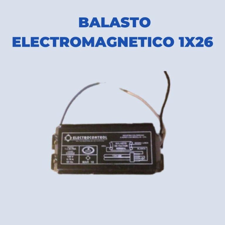 Balasto 1X26 DISUCTRONICOS