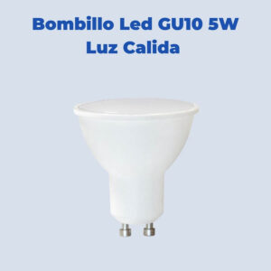Bombillo Led GU10 5W Luz Calida