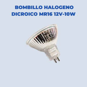 Bombillo Halogeno Dicroico 12V 10W