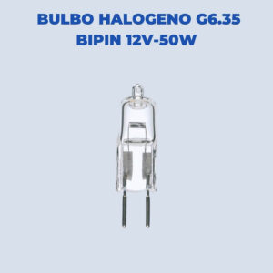 Bulbo Halogeno G6.35 12V-50W